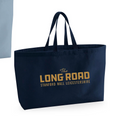 Weekend Bag - Black with Gold Text